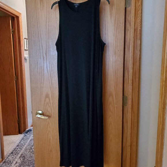J. Jill Dresses & Skirts - J.Jill Black Maxi Dress Petite XL